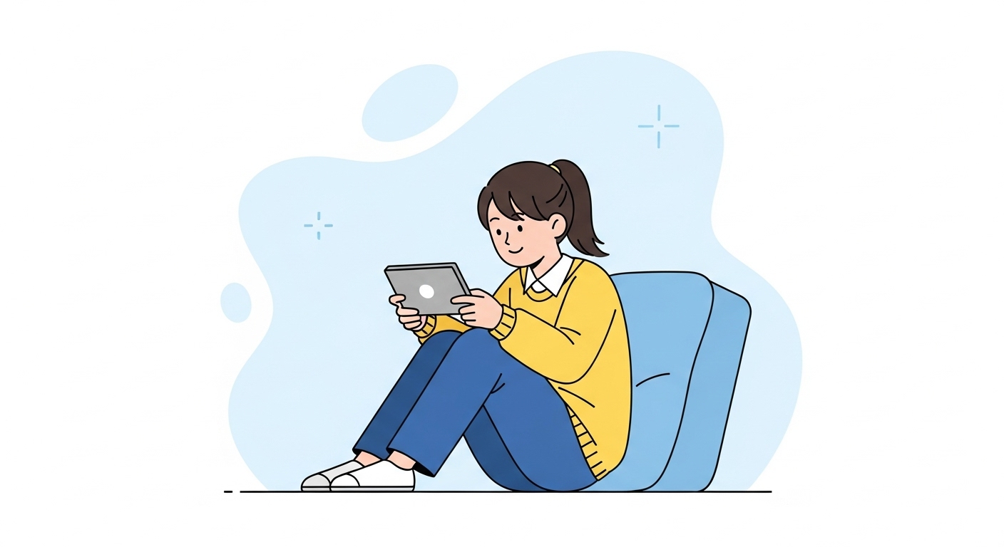 日本人学生のゲーミングデスク